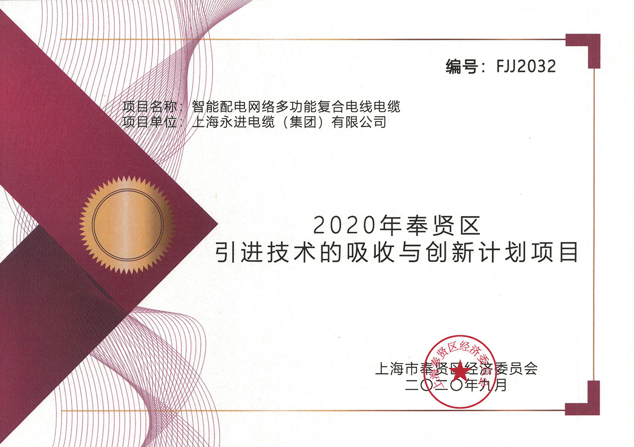奉賢區(qū)引進技術(shù)的吸收與創(chuàng)新計劃項目(圖1)